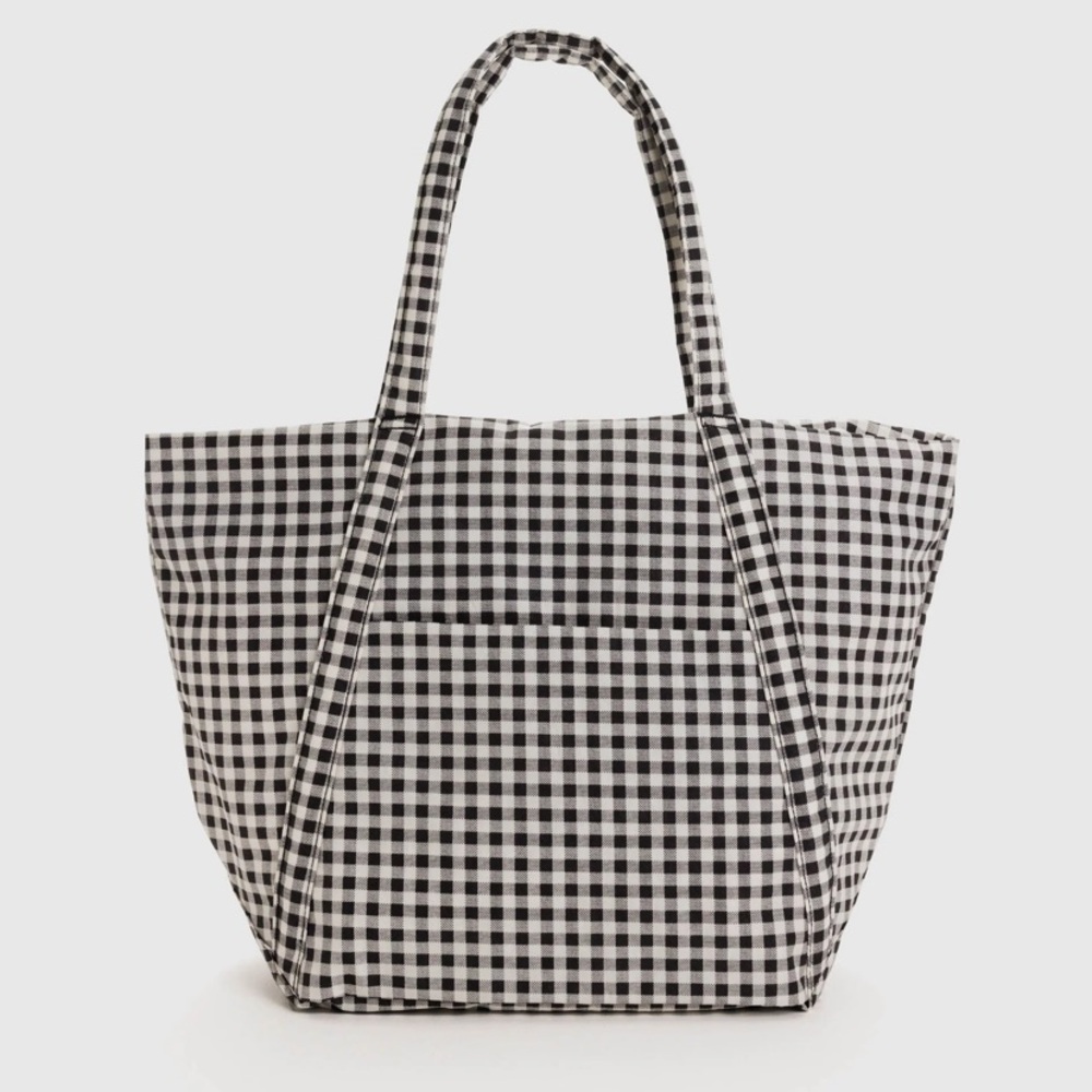BAGGU Cloud Bag in gingham